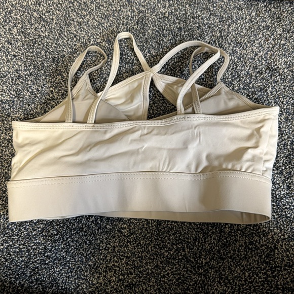 Cream Drawstring Pants - Picture 2 of 3